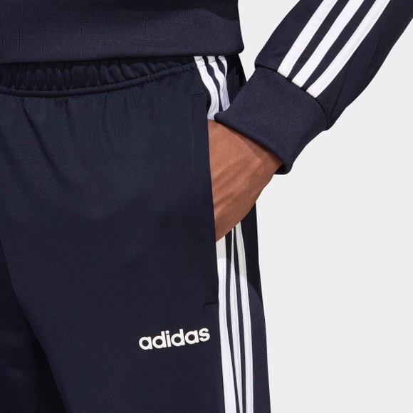 🏷NWT adidas 3 stripe tapered Tricot pants - Picture 7 of 8